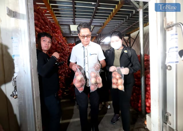 Smuggled agricultural goods seized
